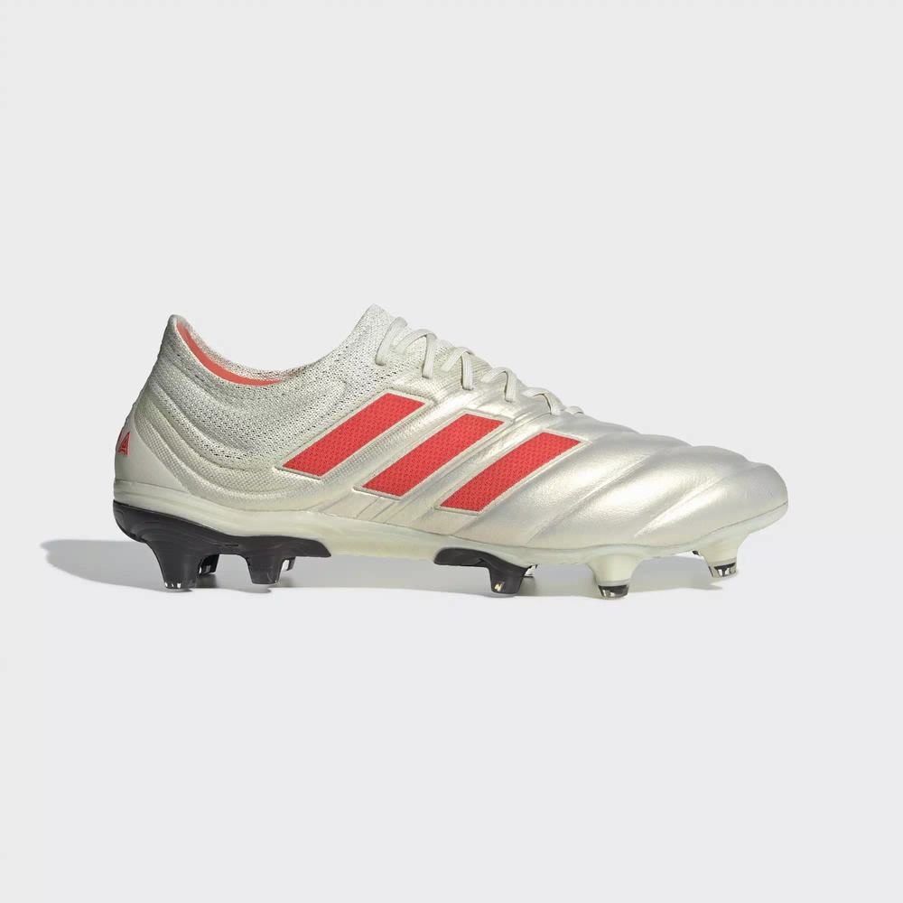 Adidas Copa 19.1 Firm Ground Tacos de Futbol Blancos Para Mujer (MX-12436)